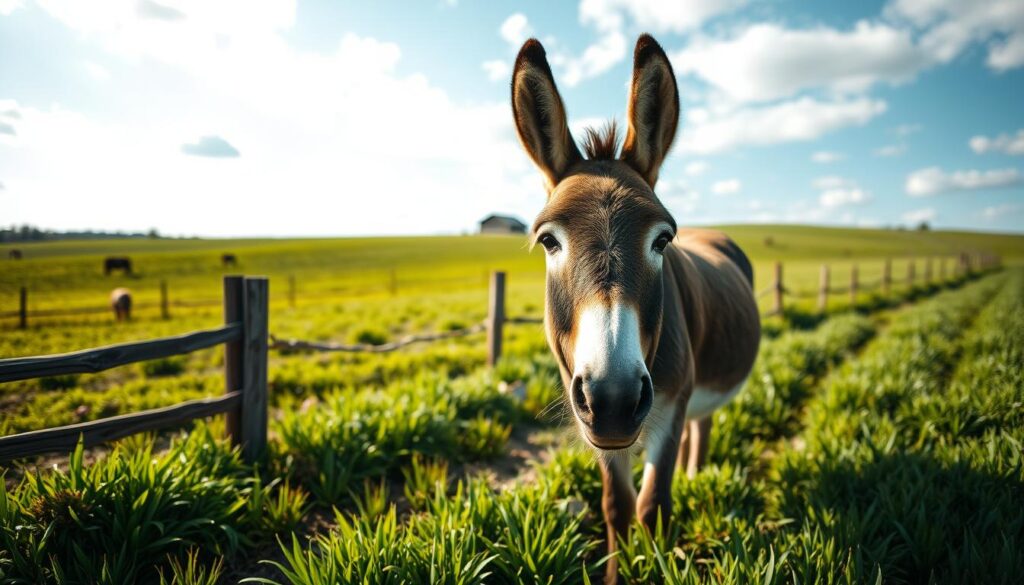 Esel in der Landwirtschaft