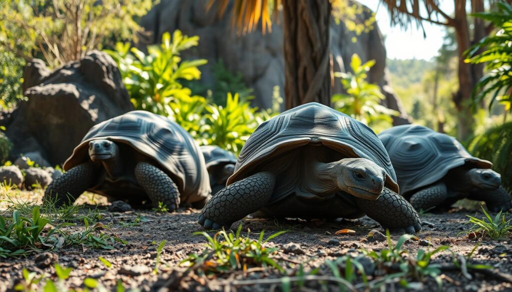 Galapagos Schildkröten Naturschutz