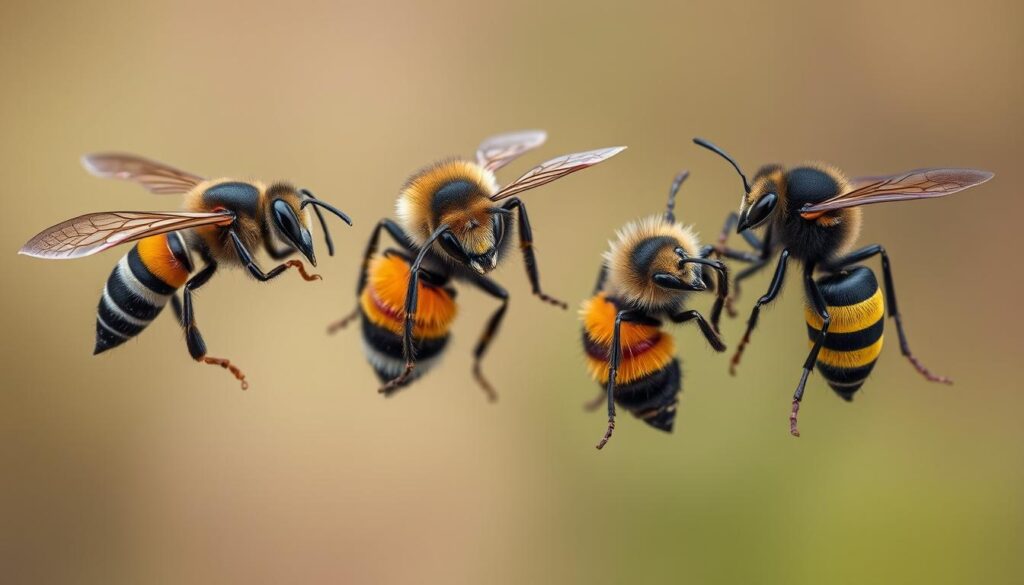 Insekten Größenvergleich