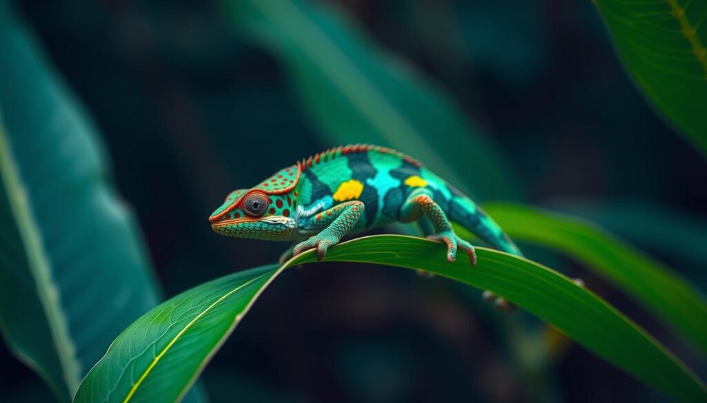 Pantherchamäleon auf Madagaskar
