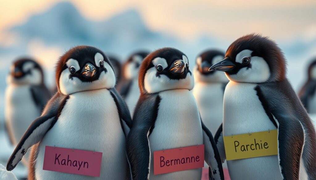 Pinguinnamen für Kindergartenkinder