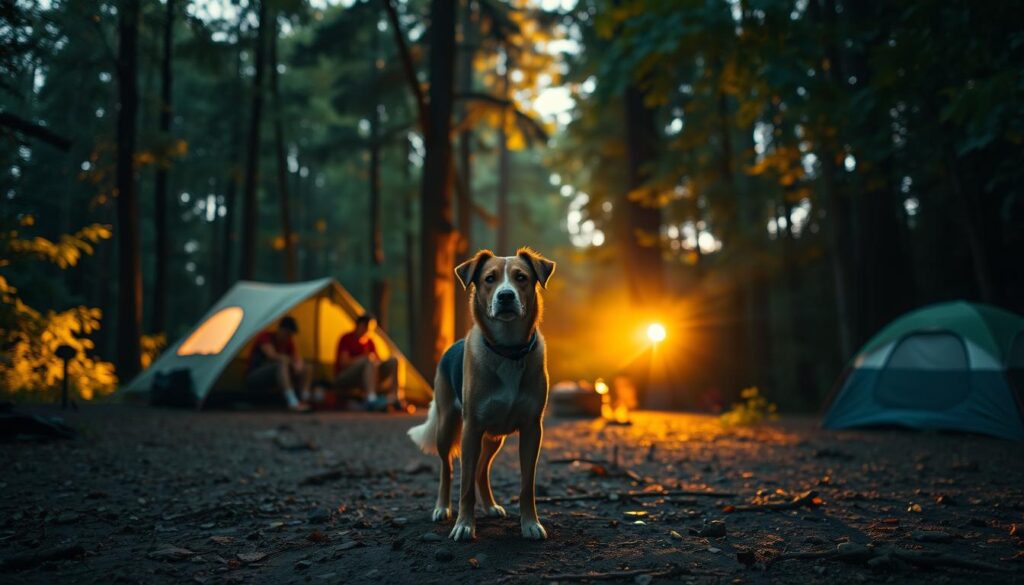 Camping mit Hund Sicherheitstipps