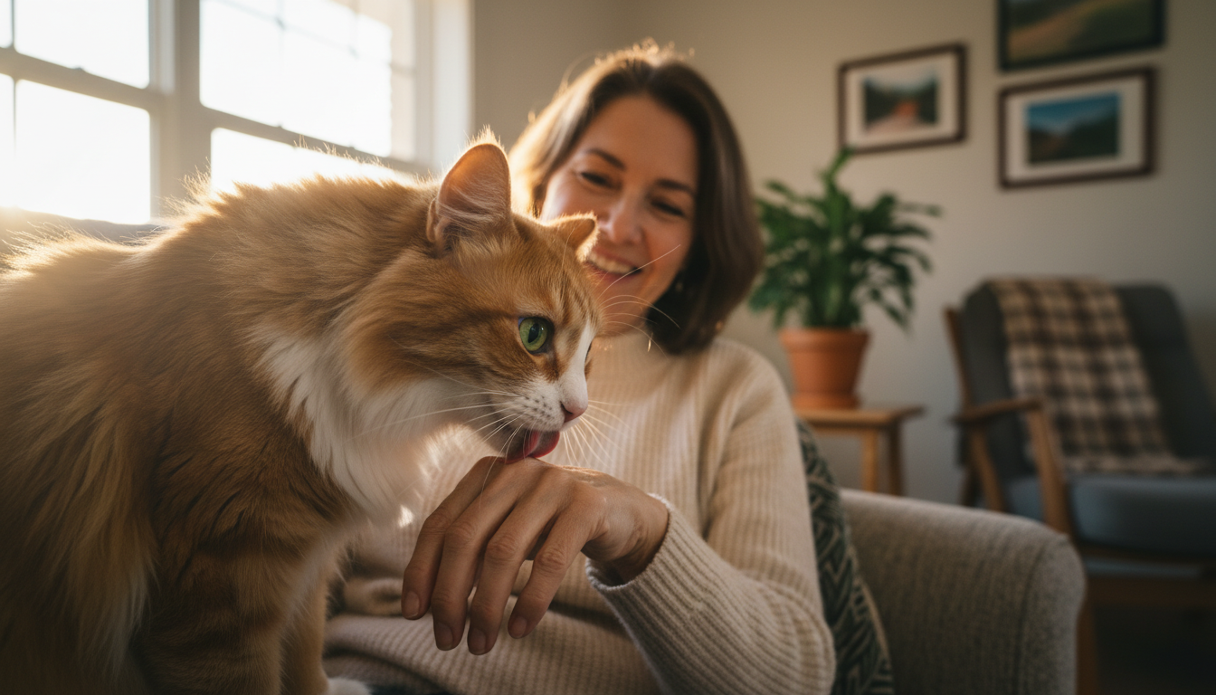 Warum Leckt Mich Meine Katze